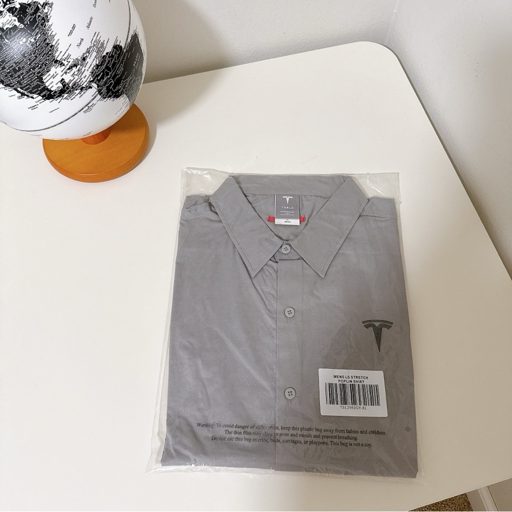 Tesla Long Sleeve Stretch Shirt